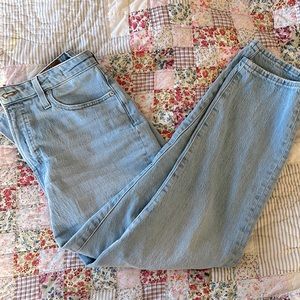 Madewell The Perfect Vintage Jean high waist in Fiore Wash women denim size 29